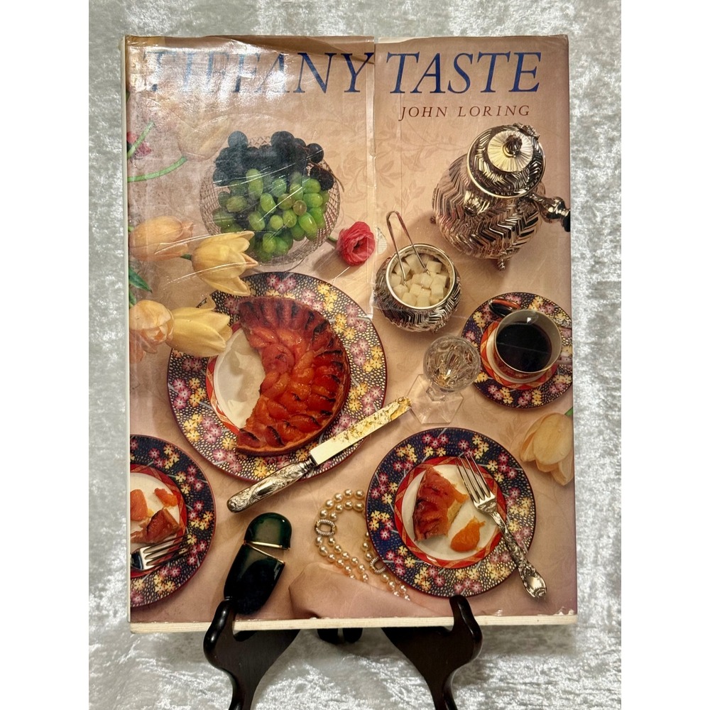 Tiffany Taste 1st‎ Edition John Loring Cookbook Food Photography Hardcover